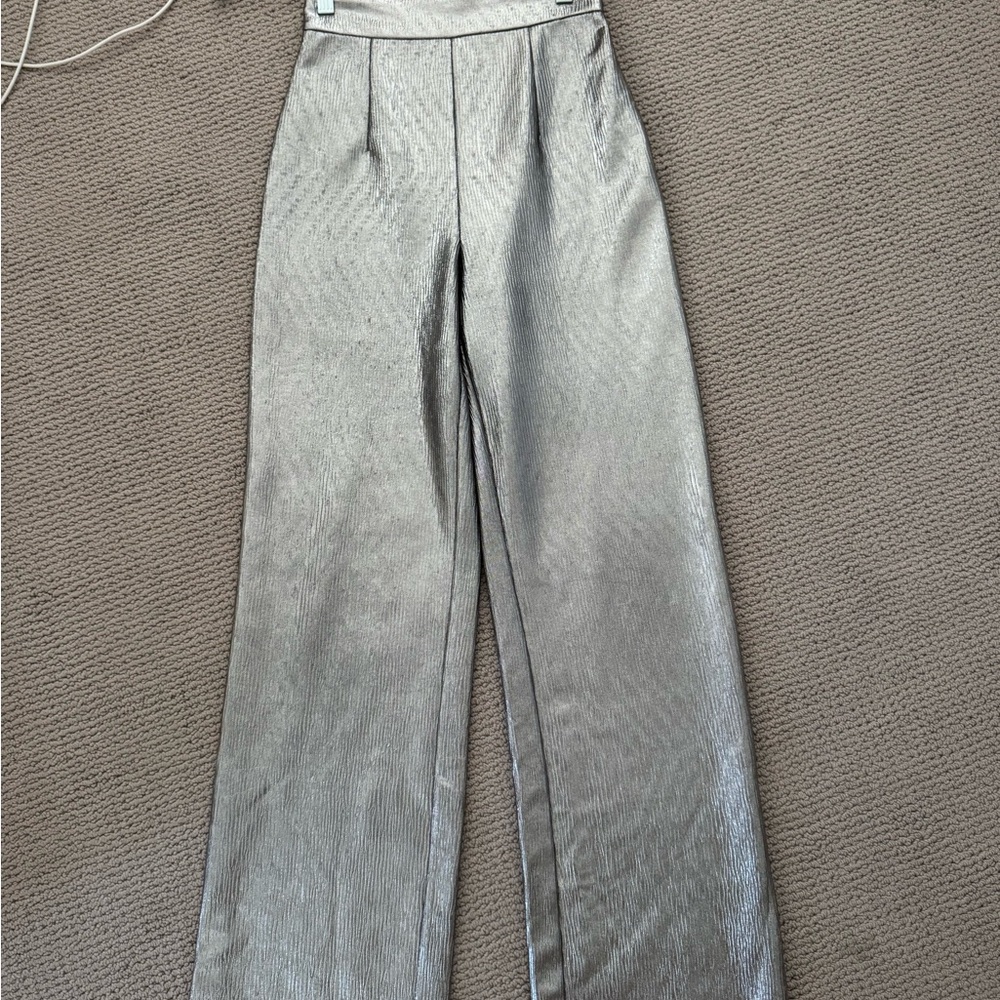 Hutch Silver Wide Leg Women's Pants